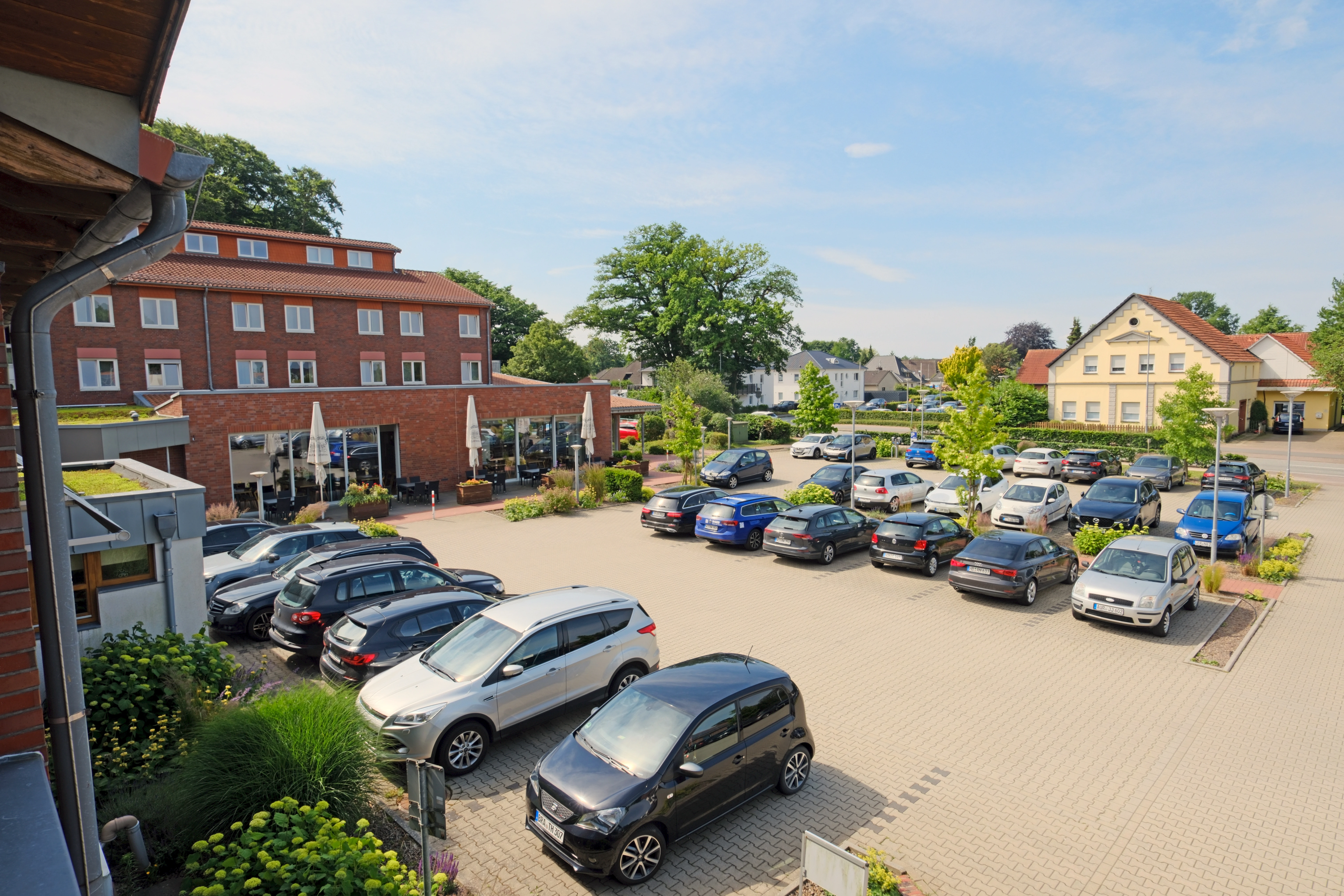 Parkplatz von oben